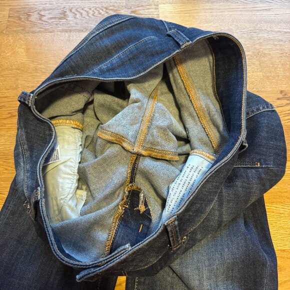 American Eagle Artist Crop Jeans Dark Wash Size 18 - Picture 7 of 12